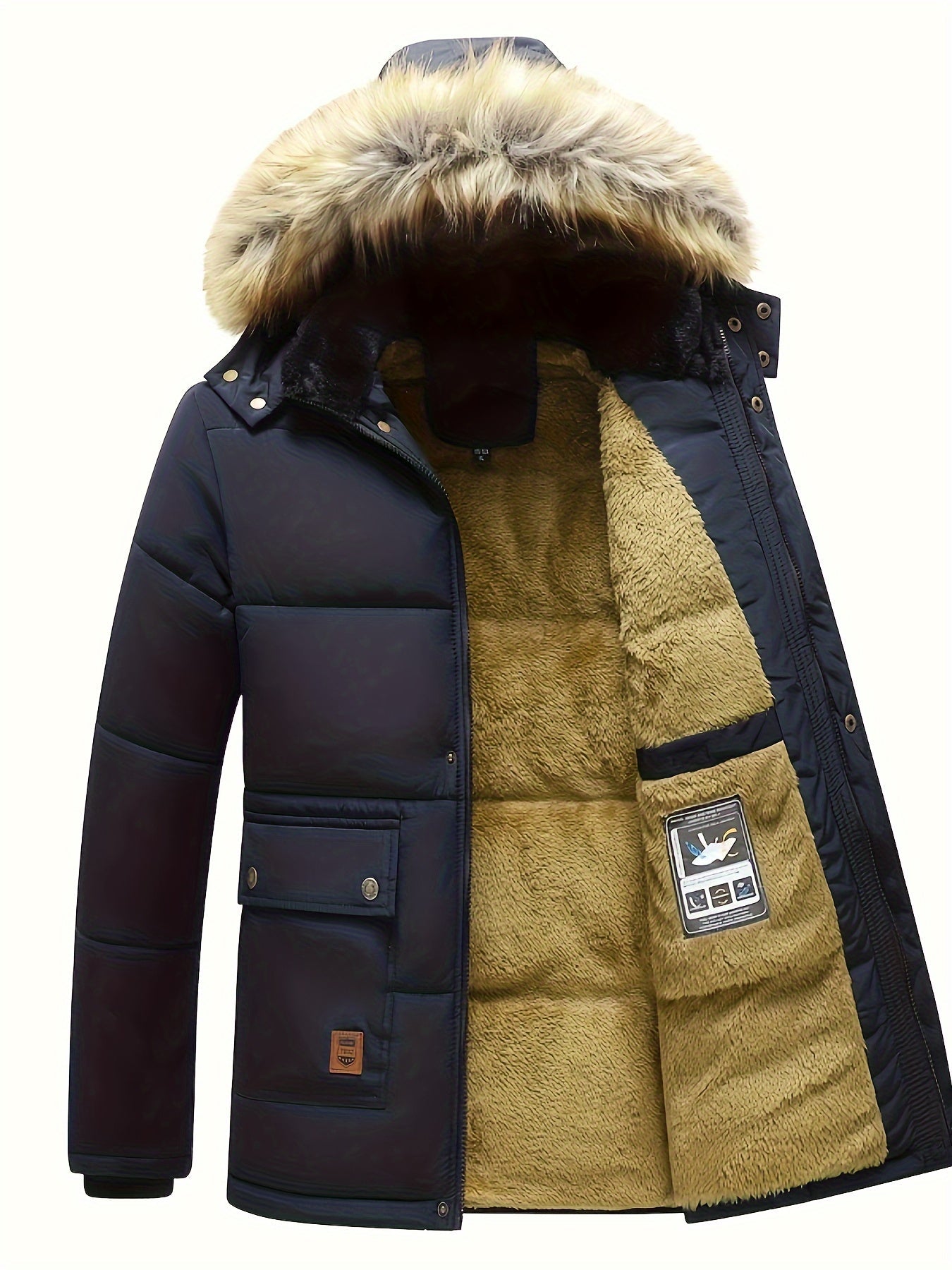 Men's Hooded Quilted Puffer Jacket