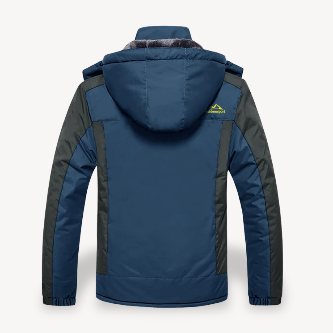 Todd | Men's Hooded Fleece Lined Winter Jacket