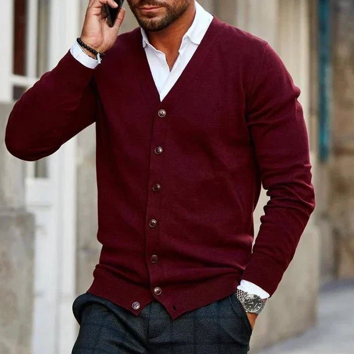 Samuel | Men's Button-Down Cardigan