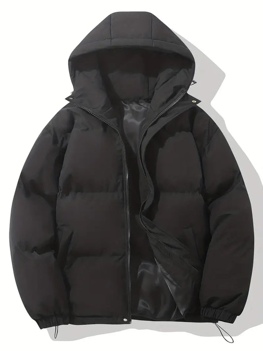 Men's Winter Puffer Jacket - Warm, Stylish and Comfortable