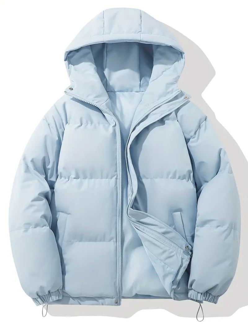 Men's Winter Puffer Jacket - Warm, Stylish and Comfortable