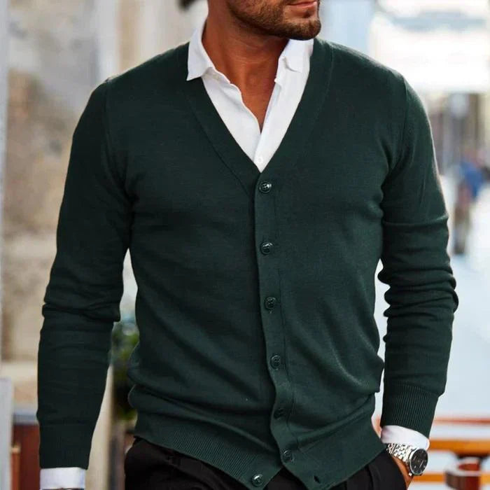 Samuel | Men's Button-Down Cardigan