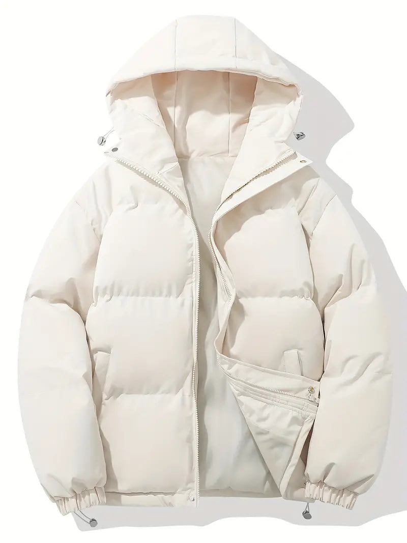 Men's Winter Puffer Jacket - Warm, Stylish and Comfortable
