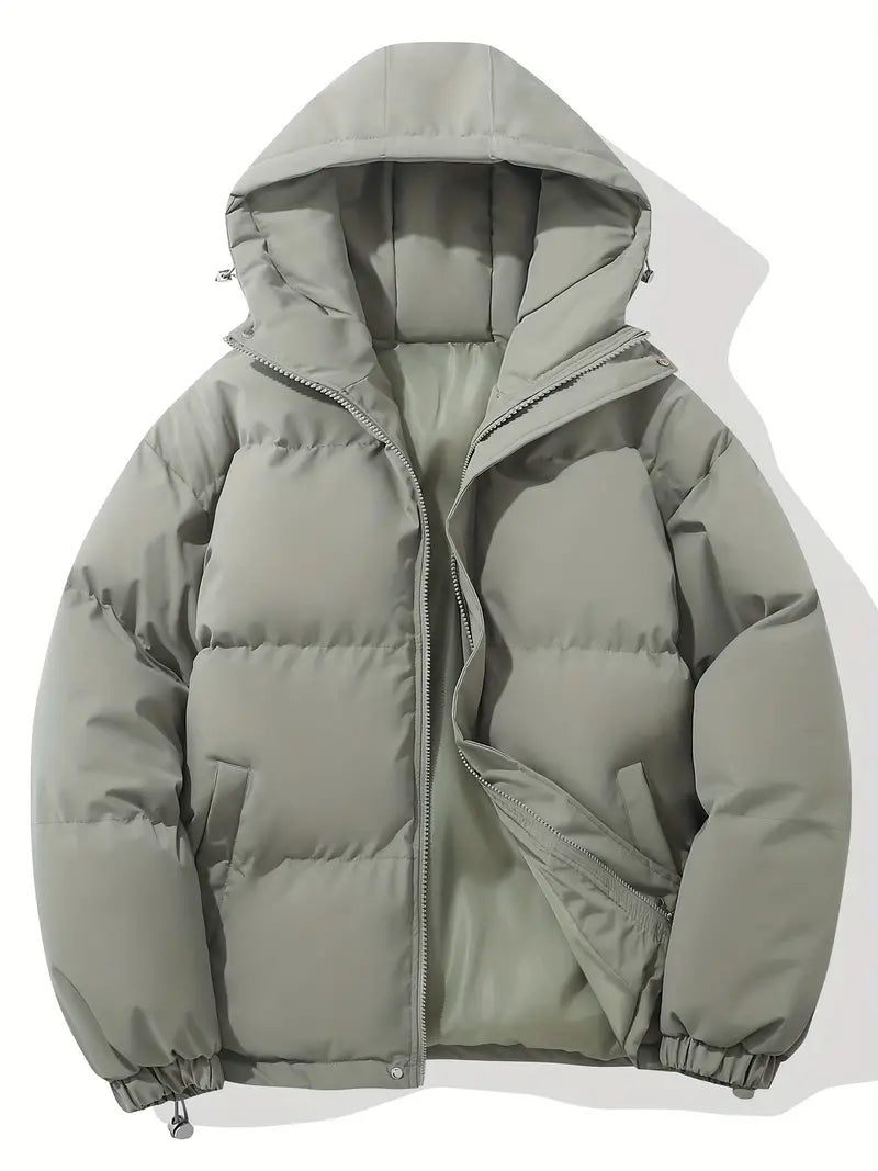 Men's Winter Puffer Jacket - Warm, Stylish and Comfortable