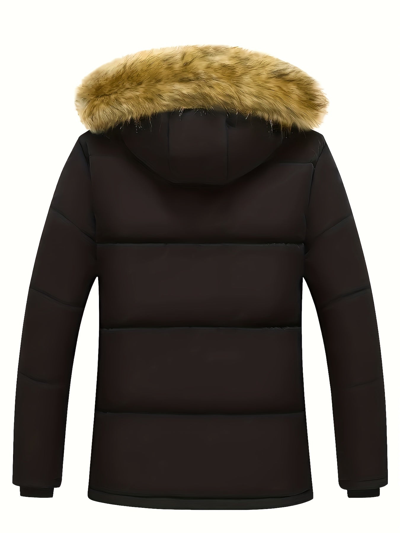 Men's Hooded Quilted Puffer Jacket