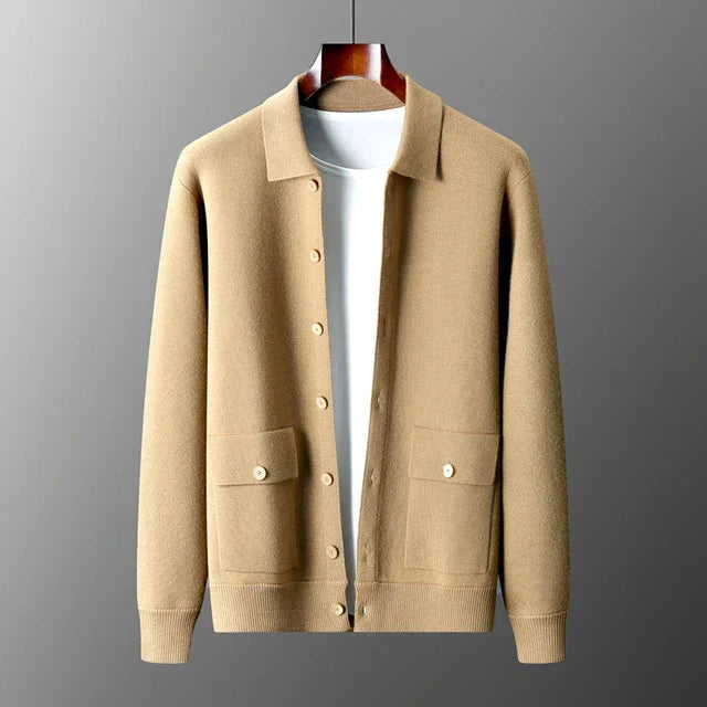 Charles | Men's Button-Down Sweater Cardigan