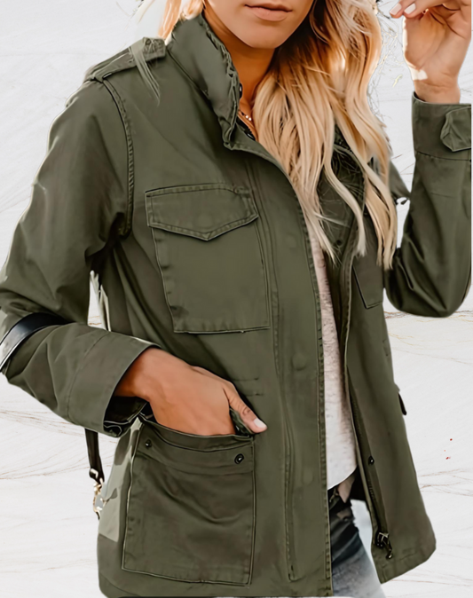Jessica | Women's Versatile Zip Jacket with Multiple Pockets