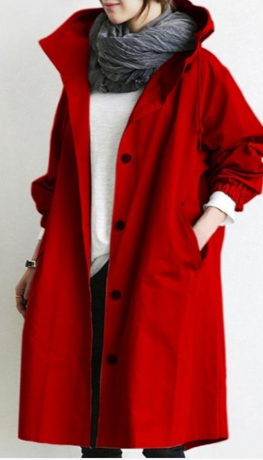 Raegan | Women's Oversized Hooded Trench Coat