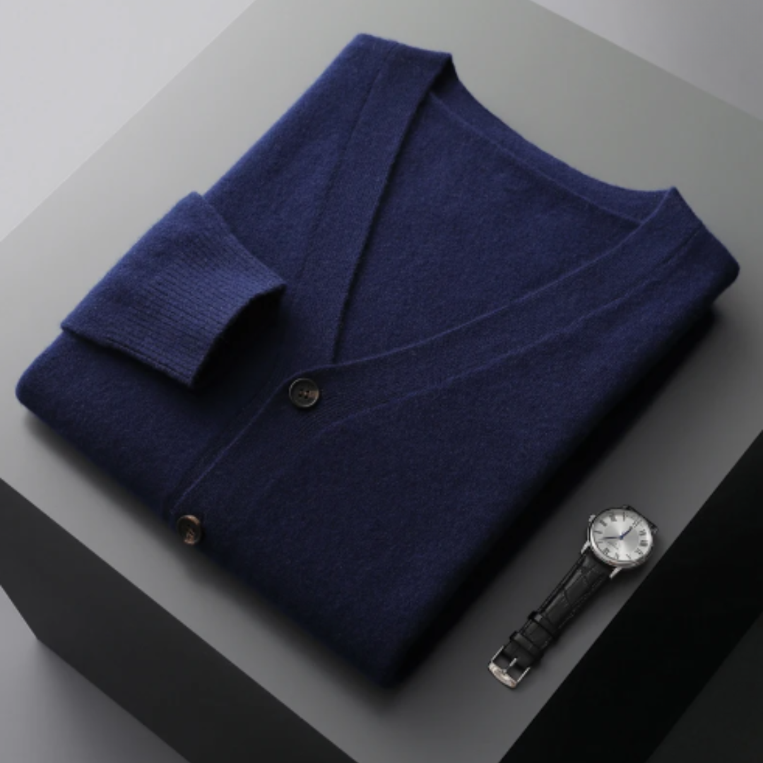 Nicholas | Men's V-Neck Cardigan