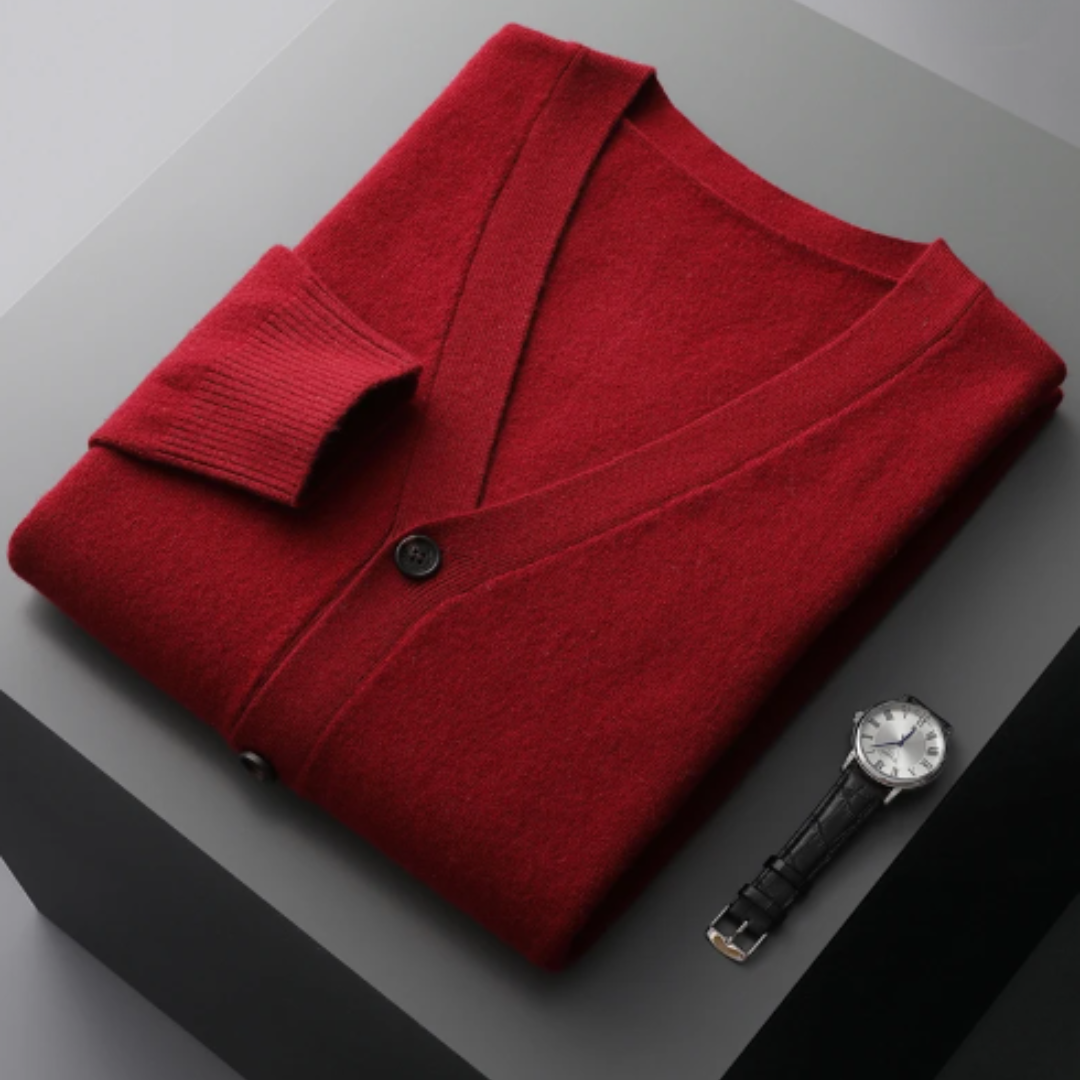 Nicholas | Men's V-Neck Cardigan