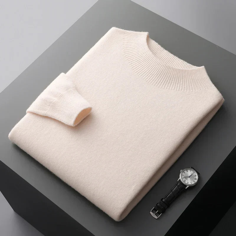 Louie | Men's Mock Neck Sweater