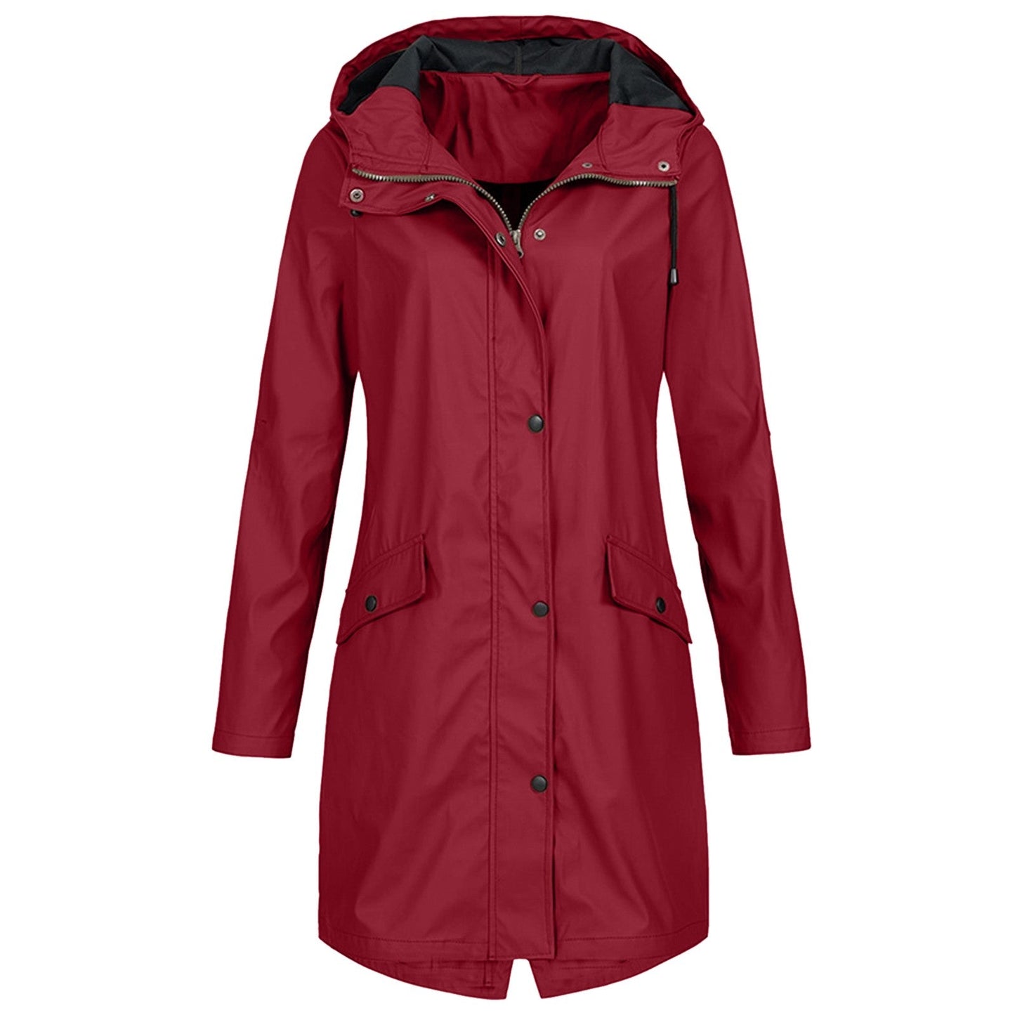 Jocelyn | Women's Hooded Raincoat Coat