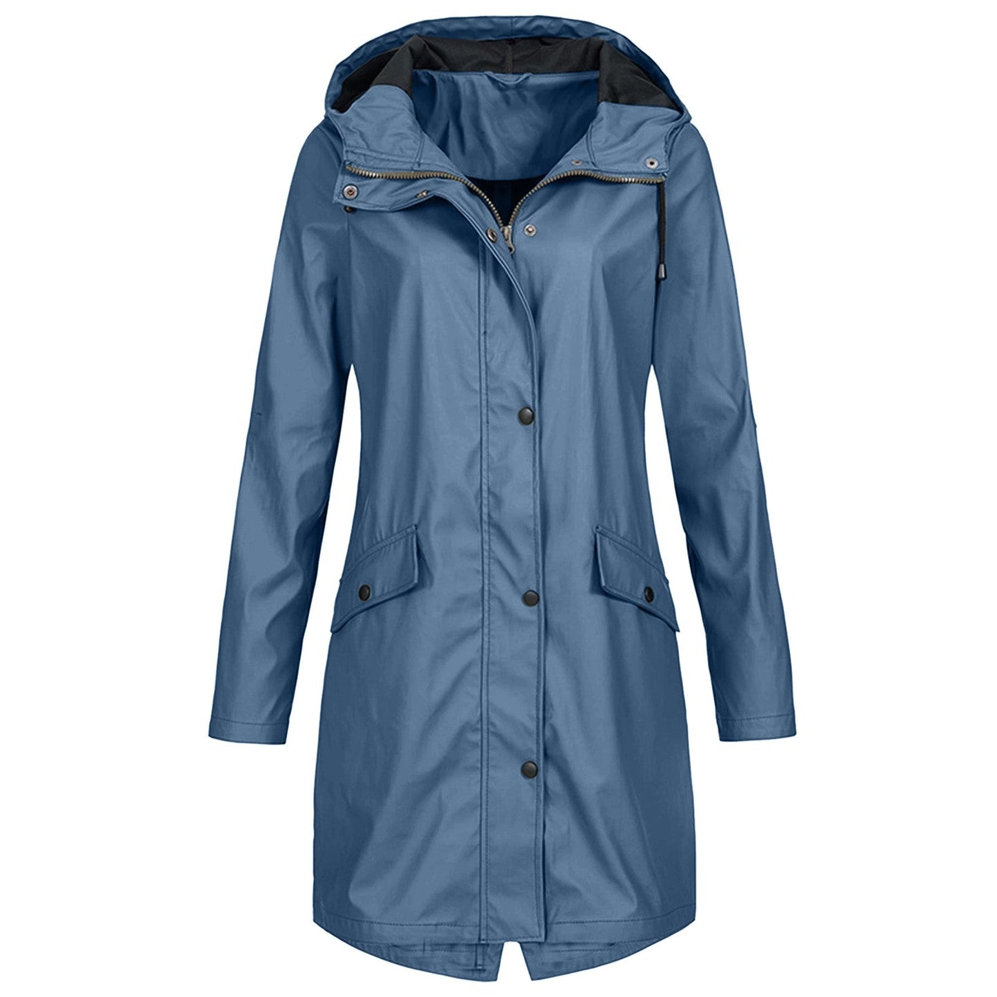 Jocelyn | Women's Hooded Raincoat Coat