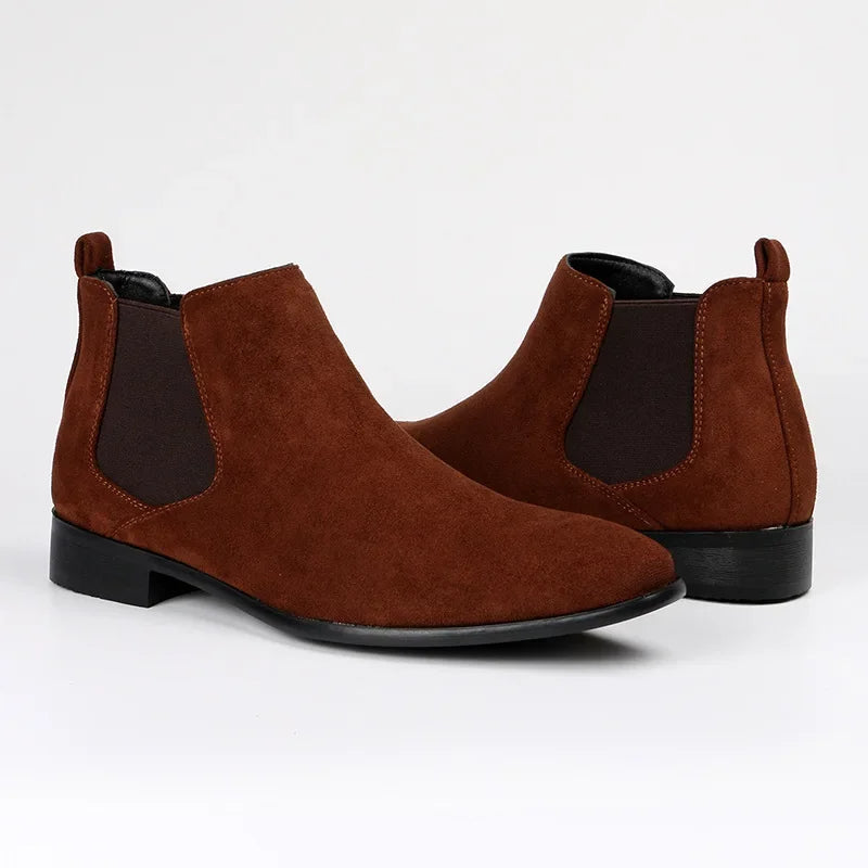 David | Men's Pull-on Ankle Chelsea Boots