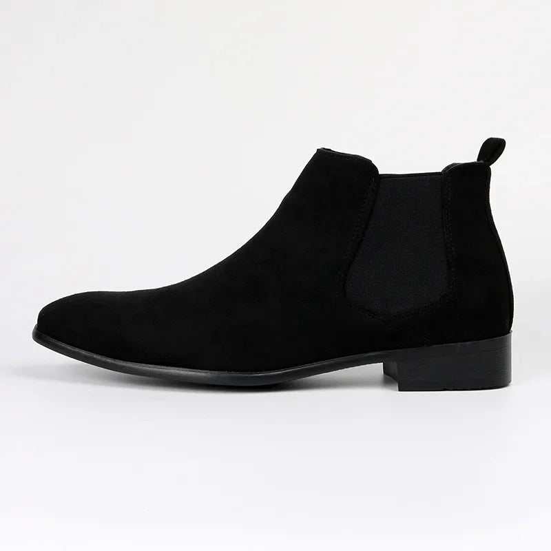 David | Men's Pull-on Ankle Chelsea Boots