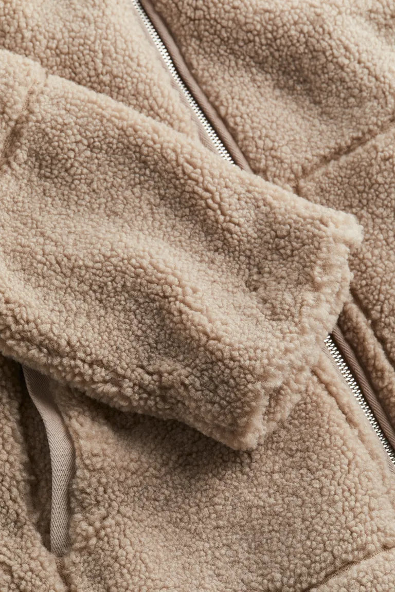 Paige | Women's Relaxed Fit Teddy Zip-Up Jacket
