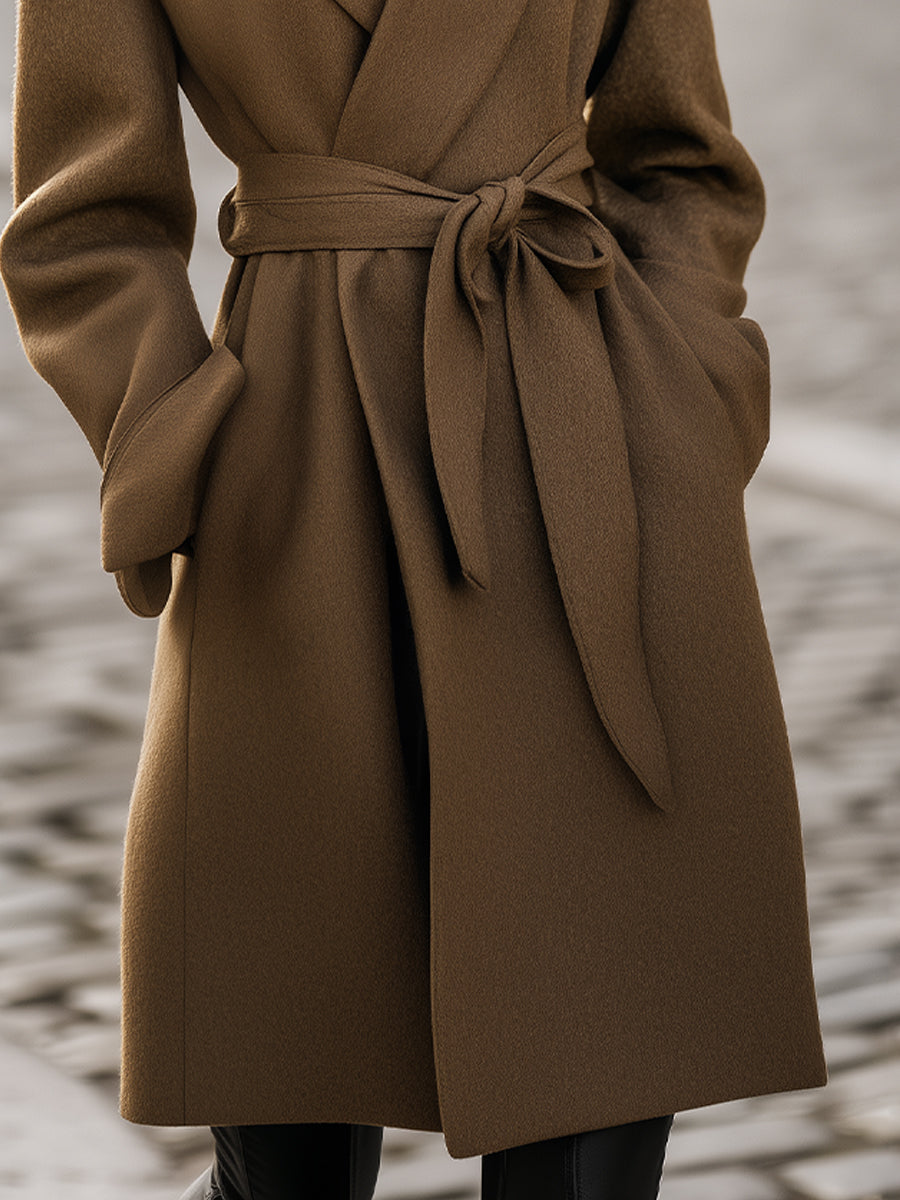 Tessa | Women's Belted Long Coat