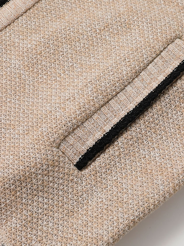 Chad | Men's Full-Zip Ribbed Knit Cardigan