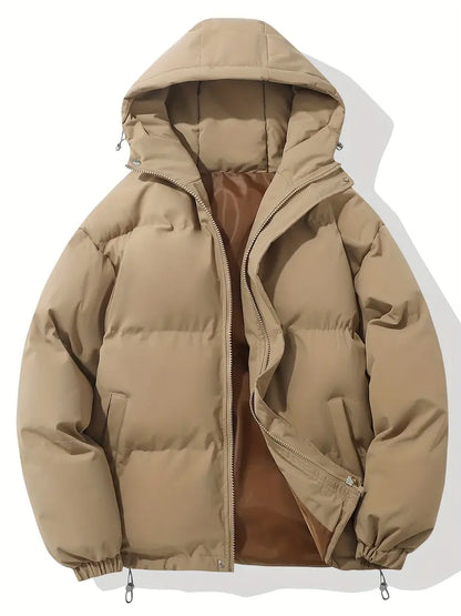 Men's Winter Puffer Jacket - Warm, Stylish and Comfortable