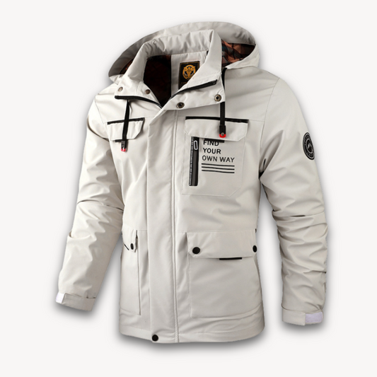 Loravelle | Men's Hooded Water-resistant Winter Jacket