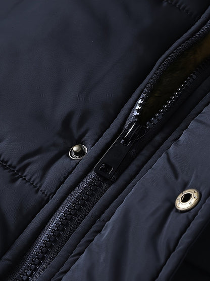 Men's Hooded Quilted Puffer Jacket