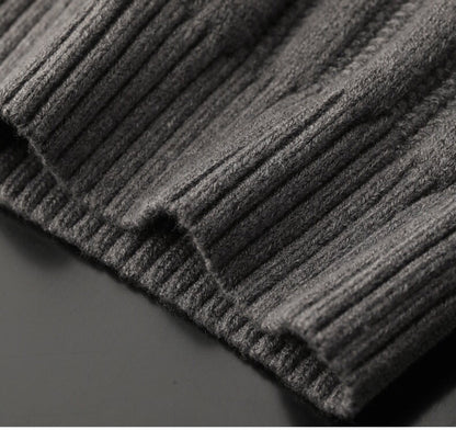 Lenny | Men's Ribbed Polo Collar Sweater