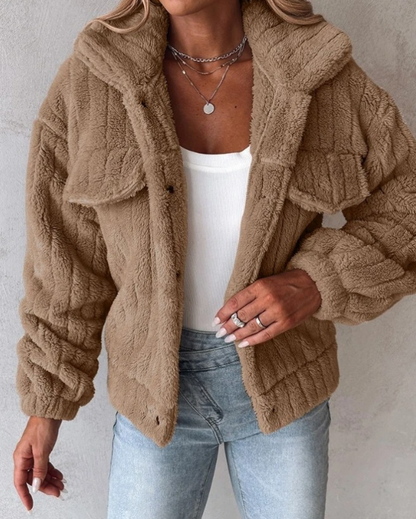 Ivy | Women's Button-Down Fleece Jacket