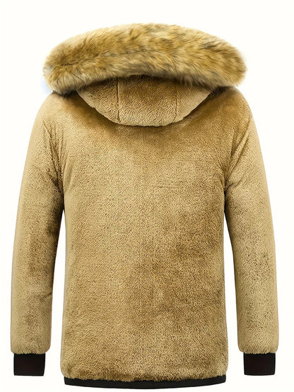 Men's Hooded Quilted Puffer Jacket
