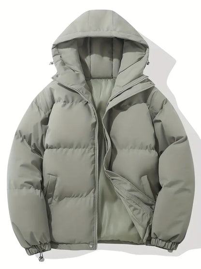 Men's Winter Puffer Jacket - Warm, Stylish and Comfortable