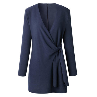 Diana | Women's Wrap Tie Waist Sweater