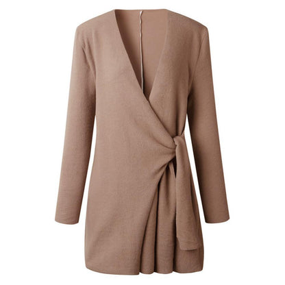 Diana | Women's Wrap Tie Waist Sweater