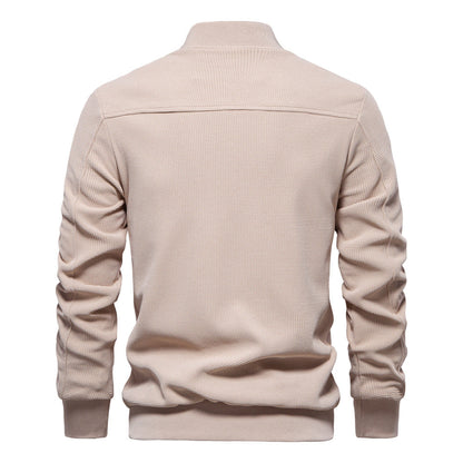 Brad | Men's Zip-Up Bomber Jacket
