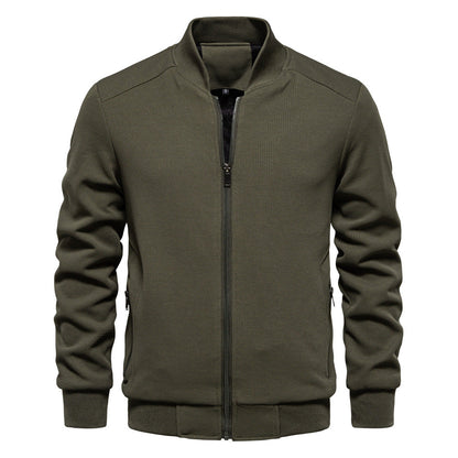 Brad | Men's Zip-Up Bomber Jacket
