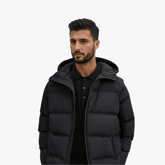 Casual Puffer Jacket For Men's