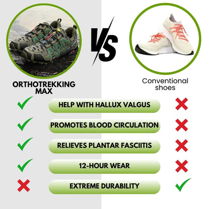 OrthoTrekking Max - orthopaedic pain-relieving walking & hiking shoes
