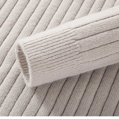Leo | Men's Quarter Zip Slim-Fit Sweater