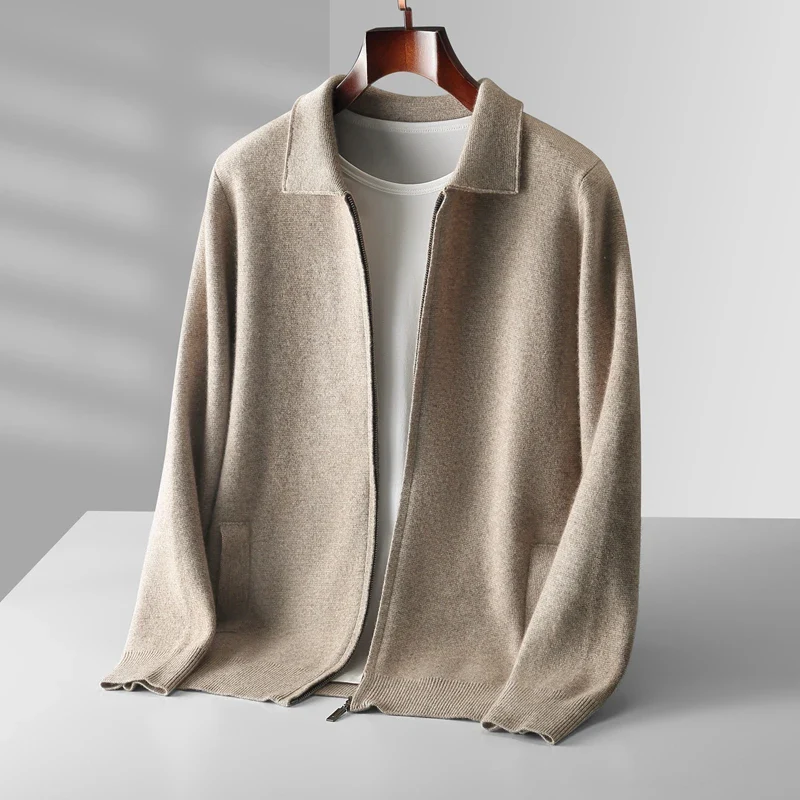 Robert | Men's Zip Up Sweater