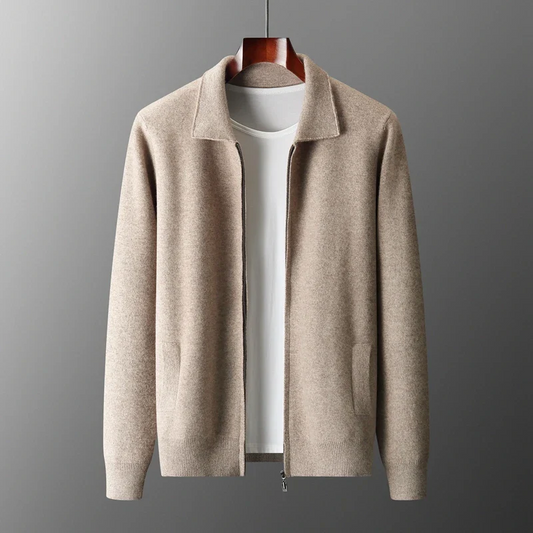 Robert | Men's Zip Up Sweater