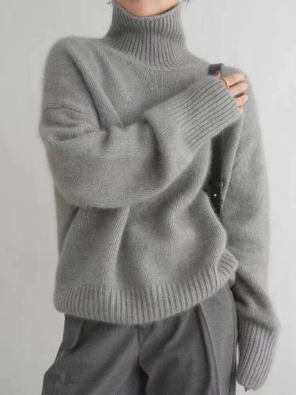 Women's Cashmere Turtleneck Sweater