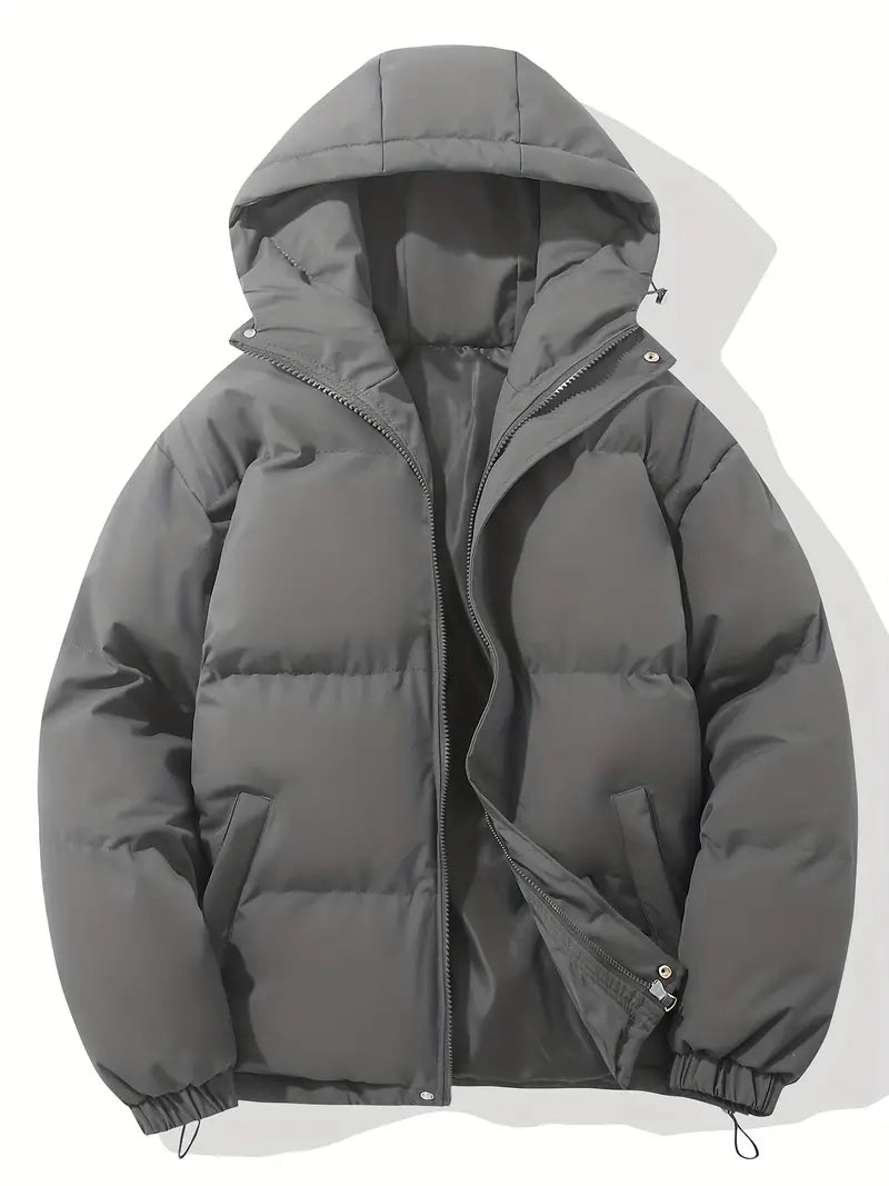 Men's Winter Puffer Jacket - Warm, Stylish and Comfortable
