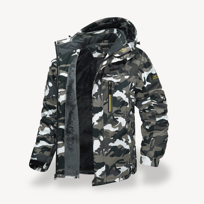 Todd | Men's Hooded Fleece Lined Winter Jacket