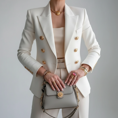 Zara | Women's Double-Breasted Blazer