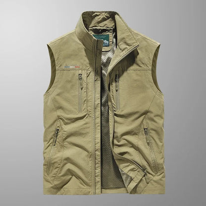 Daniel | Breathable Outdoor Cargo Vest for Active Lifestyle