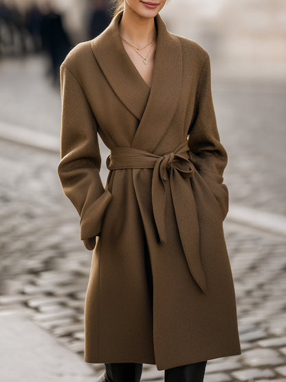 Tessa | Women's Belted Long Coat