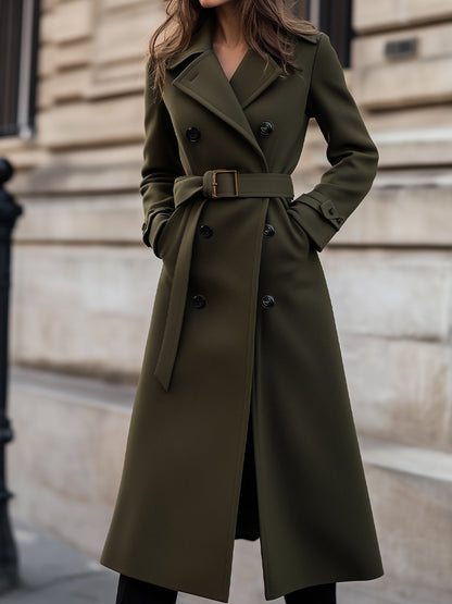Ariel | Women's Double Breasted Long Coat