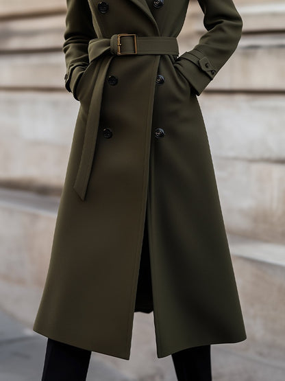 Ariel | Women's Double Breasted Long Coat