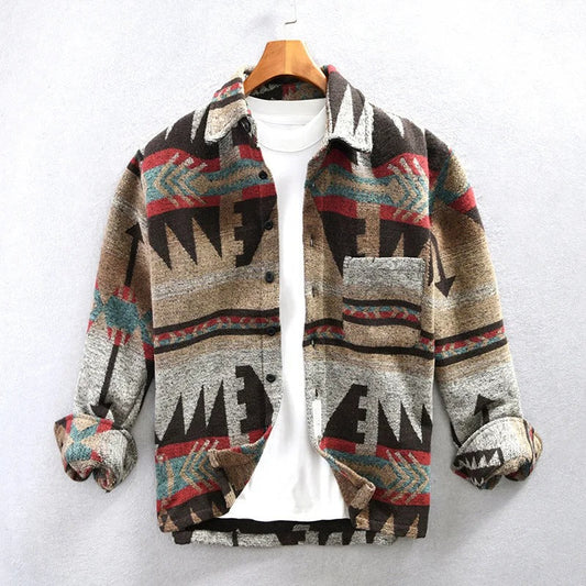 Herbert | Men's Long Sleeve Button-Down Shacket